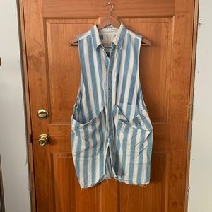 State the Label striped smock